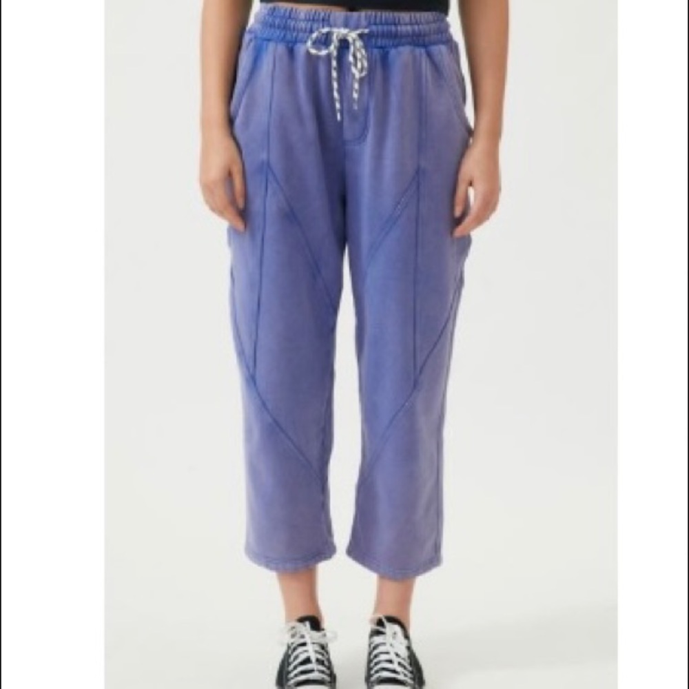 BDG Fleece Cropped Pull-On Pant